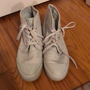 Women’s Gray High Top Bangs Shoes